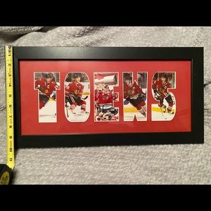 Blackhawks Jonathan Toews custom frame